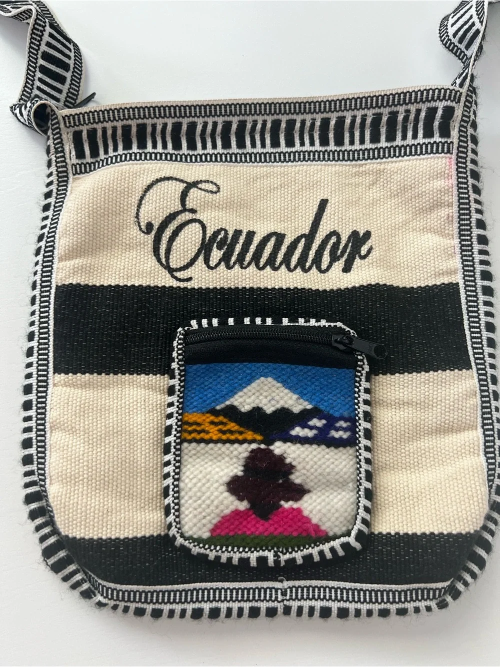 Hand Made Ecuador CrossBody Bag